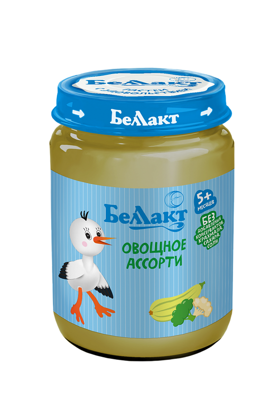 Пюре Беллакт Овощное ассорти брокколи, цветная капуста, кабачок 170гр. 1 шт., овощное ассорти из брокколи,цветной капусты и кабачков
Пюре Беллакт Овощное ассорти брокколи, цветная капуста, кабачок 170гр. 1 шт., овощное ассорти из брокколи,цветной капусты и кабачков