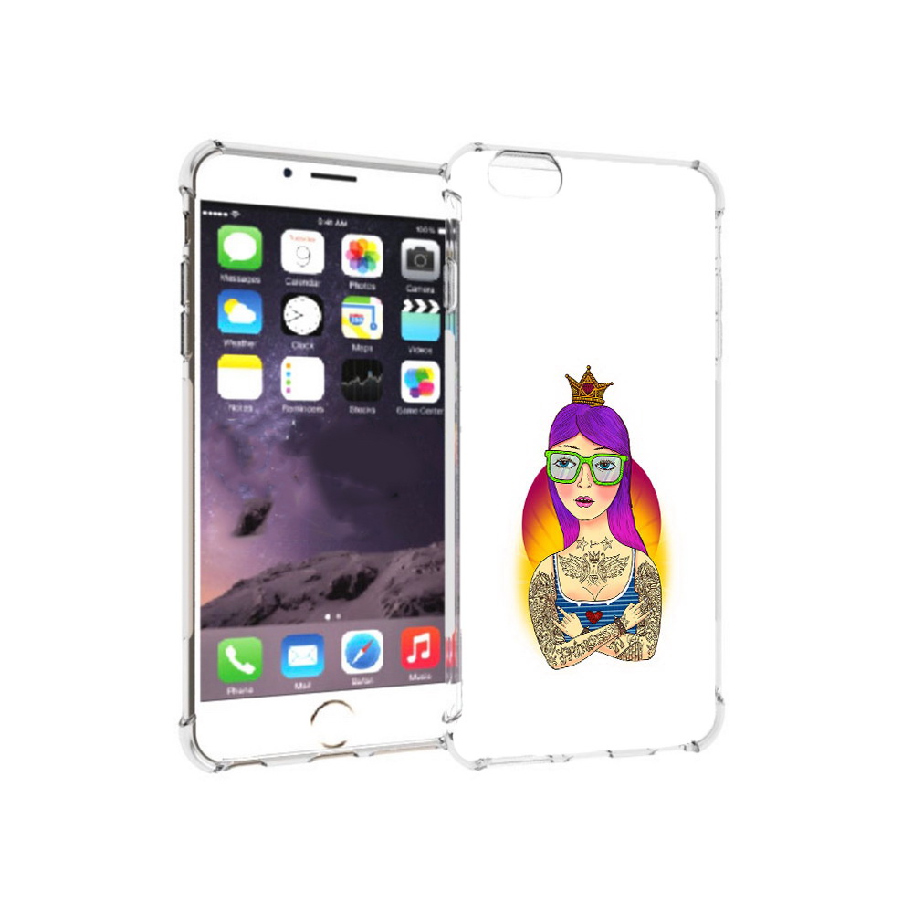 Чехол MyPads Tocco для Apple iPhone 6 Plus девушка в татуировках с короной, Прозрачный, Tocco
Чехол MyPads Tocco для Apple iPhone 6 Plus девушка в татуировках с короной, Прозрачный, Tocco