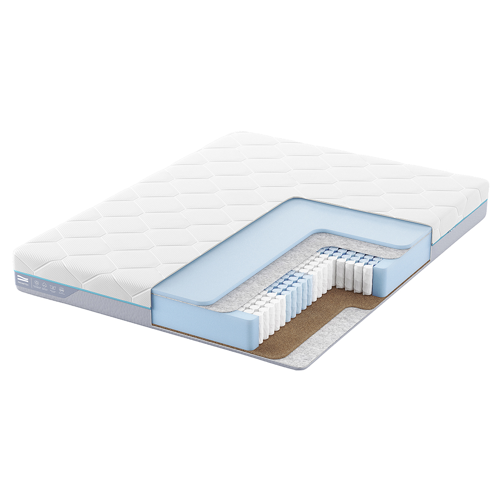 Матрас анатомический Promtex Multipacket Combi 2 70x190 независимые пружины, Белый, Combi 2
Матрас анатомический Promtex Multipacket Combi 2 70x190 независимые пружины, Белый, Combi 2