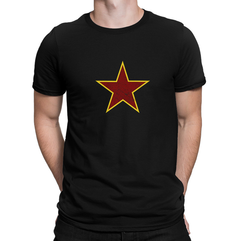 Футболка мужская Dream Shirts Советская Звезда СССР черная S, Черный, "Советская Звезда СССР"
Футболка мужская Dream Shirts Советская Звезда СССР черная S, Черный, "Советская Звезда СССР"