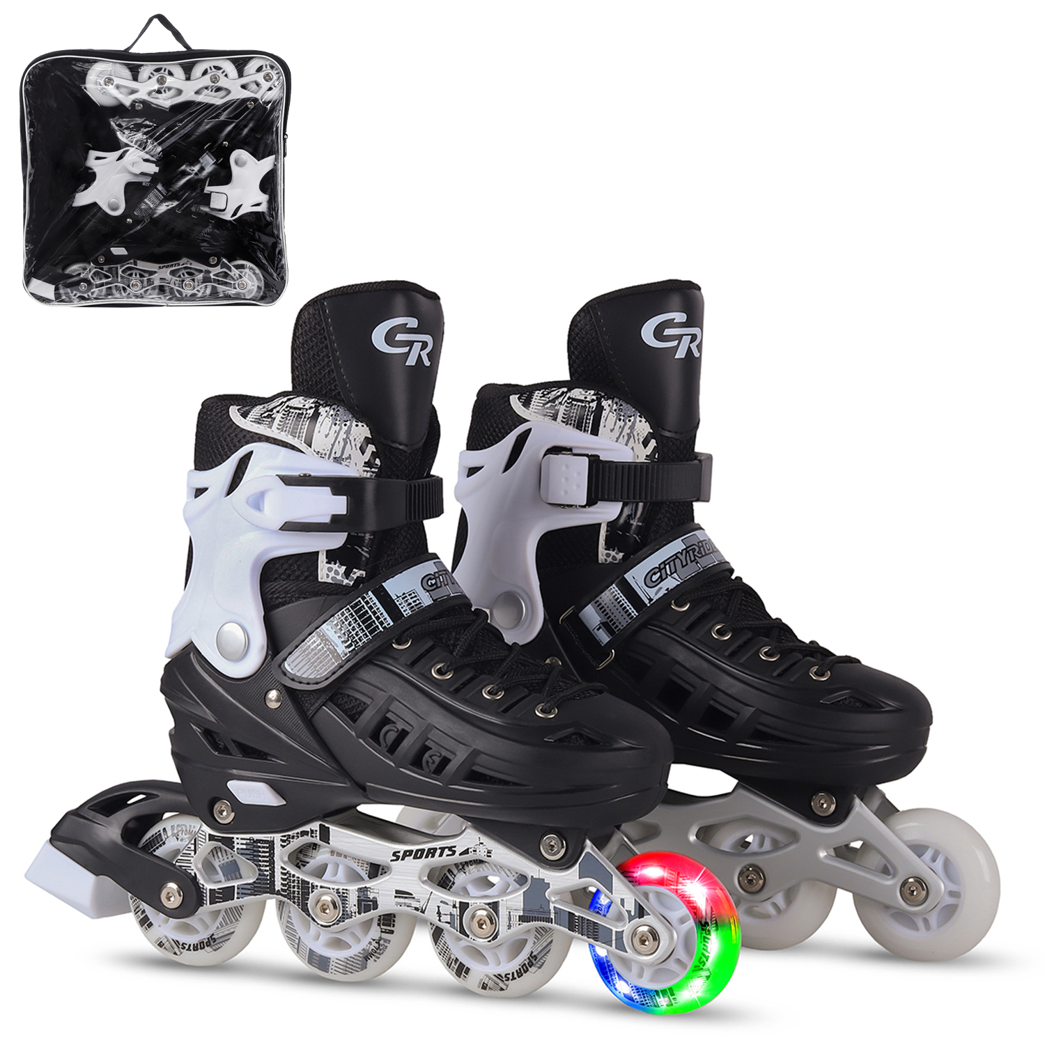 Роликовые коньки City-Ride, колеса PU светится первое, ABEC 7, JB8800084, S (29-33), JB8800084
Роликовые коньки City-Ride, колеса PU светится первое, ABEC 7, JB8800084, S (29-33), JB8800084