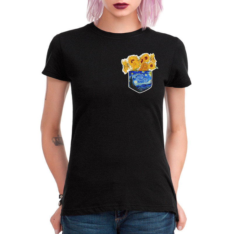 Футболка женская Dream Shirts Подсолнухи в Кармашке - Ван Гог черная M, Черный, Подсолнухи в Кармашке - Ван Гог
Футболка женская Dream Shirts Подсолнухи в Кармашке - Ван Гог черная M, Черный, Подсолнухи в Кармашке - Ван Гог