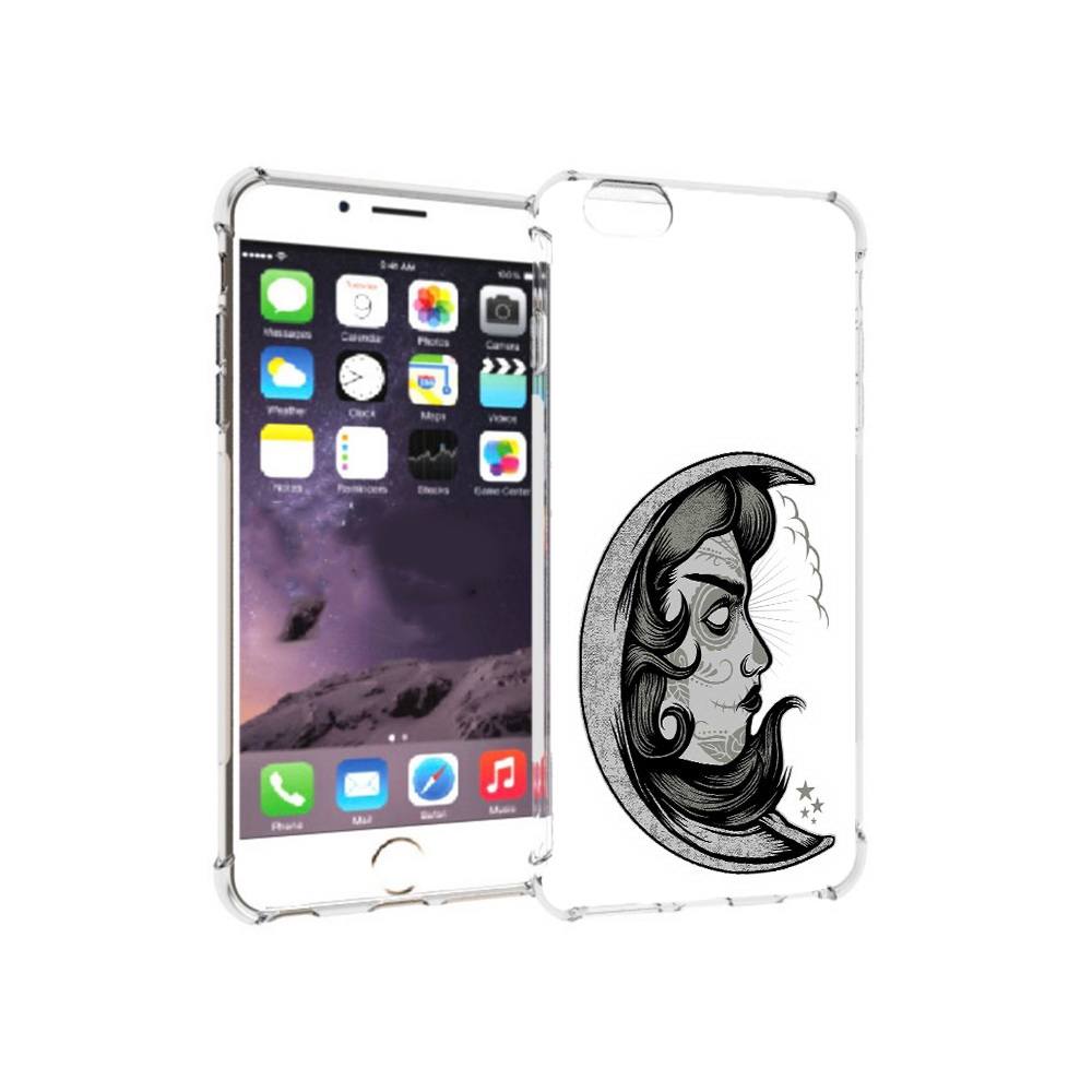 Чехол MyPads Tocco для Apple iPhone 6 Plus черно белая луна с лицом, Прозрачный, Tocco
Чехол MyPads Tocco для Apple iPhone 6 Plus черно белая луна с лицом, Прозрачный, Tocco