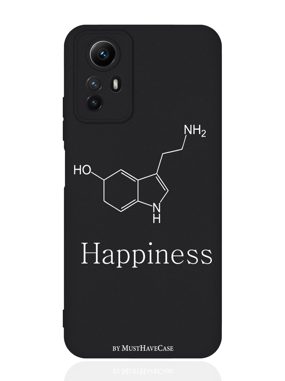 Чехол для смартфона Xiaomi Redmi Note 12s черный силиконовый Молекула счастья, Черный;белый
Чехол для смартфона Xiaomi Redmi Note 12s черный силиконовый Молекула счастья, Черный;белый