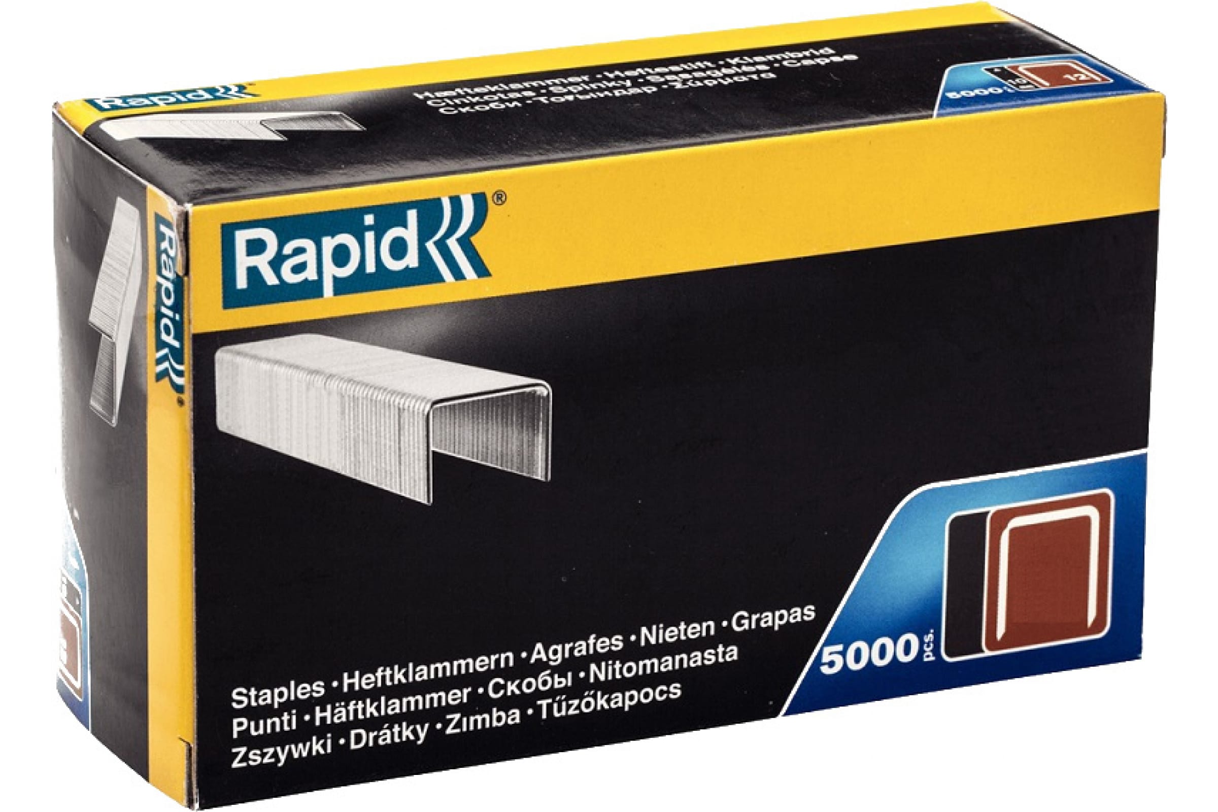 RAPID 12 мм скобы тонкие широкие тип 80 (12 / ВеА 80 / Prebena A / Senco AT), 5000 шт
RAPID 12 мм скобы тонкие широкие тип 80 (12 / ВеА 80 / Prebena A / Senco AT), 5000 шт