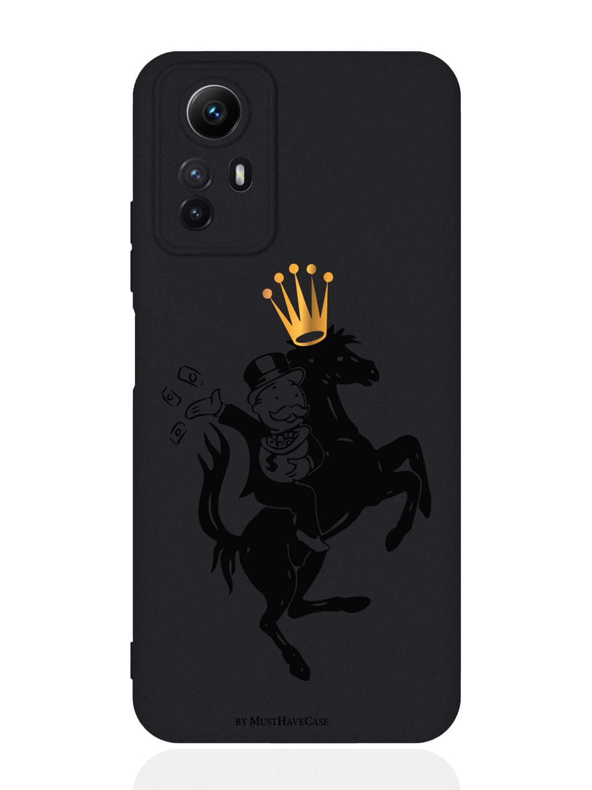 Чехол для смартфона Xiaomi Redmi Note 12s черный силиконовый Monopoly на коне, Оранжевый;черный
Чехол для смартфона Xiaomi Redmi Note 12s черный силиконовый Monopoly на коне, Оранжевый;черный
