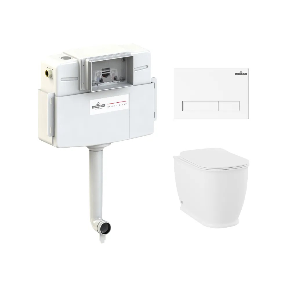 Комплект 4 в 1 Lavinia Boho Relfix Bell Pro 77060205, премиум с пластиковой клавишей, Белый, Комплект унитазов Lavinia Boho 4 в 1: Bell Pro, кор.крепления, прямоугольная клавиша
Комплект 4 в 1 Lavinia Boho Relfix Bell Pro 77060205, премиум с пластиковой клавишей, Белый, Комплект унитазов Lavinia Boho 4 в 1: Bell Pro, кор.крепления, прямоугольная клавиша