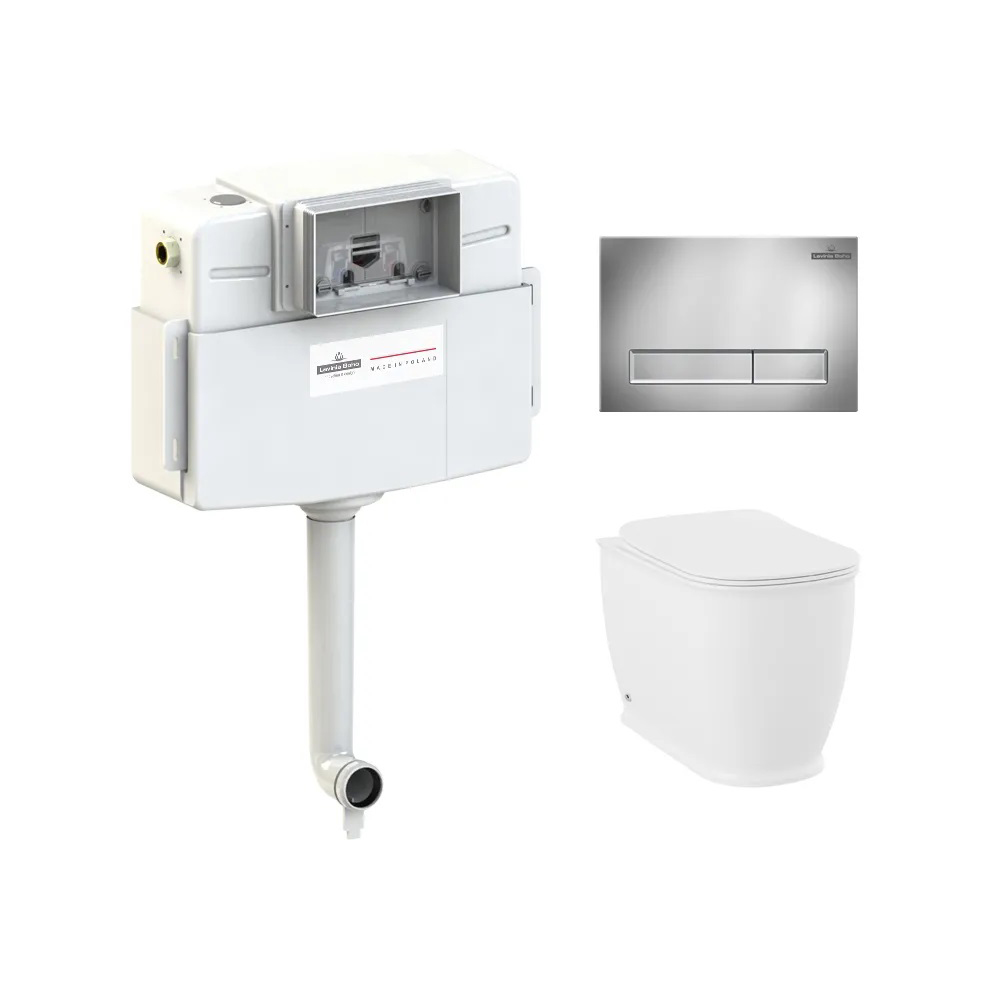 Комплект 4 в 1 Lavinia Boho Relfix Bell Pro 77060206, премиум с пластиковой клавишей, Белый, Комплект унитазов Lavinia Boho 4 в 1: Bell Pro, кор.крепления, прямоугольная клавиша
Комплект 4 в 1 Lavinia Boho Relfix Bell Pro 77060206, премиум с пластиковой клавишей, Белый, Комплект унитазов Lavinia Boho 4 в 1: Bell Pro, кор.крепления, прямоугольная клавиша