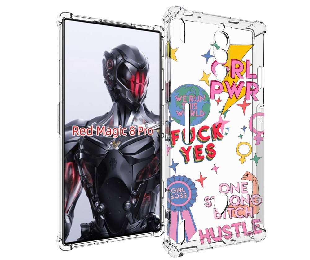 Чехол MyPads девушки-боссы женский для ZTE Nubia Red Magic 8 Pro / Red Magic 8 Pro Plus, Tocco
Чехол MyPads девушки-боссы женский для ZTE Nubia Red Magic 8 Pro / Red Magic 8 Pro Plus, Tocco