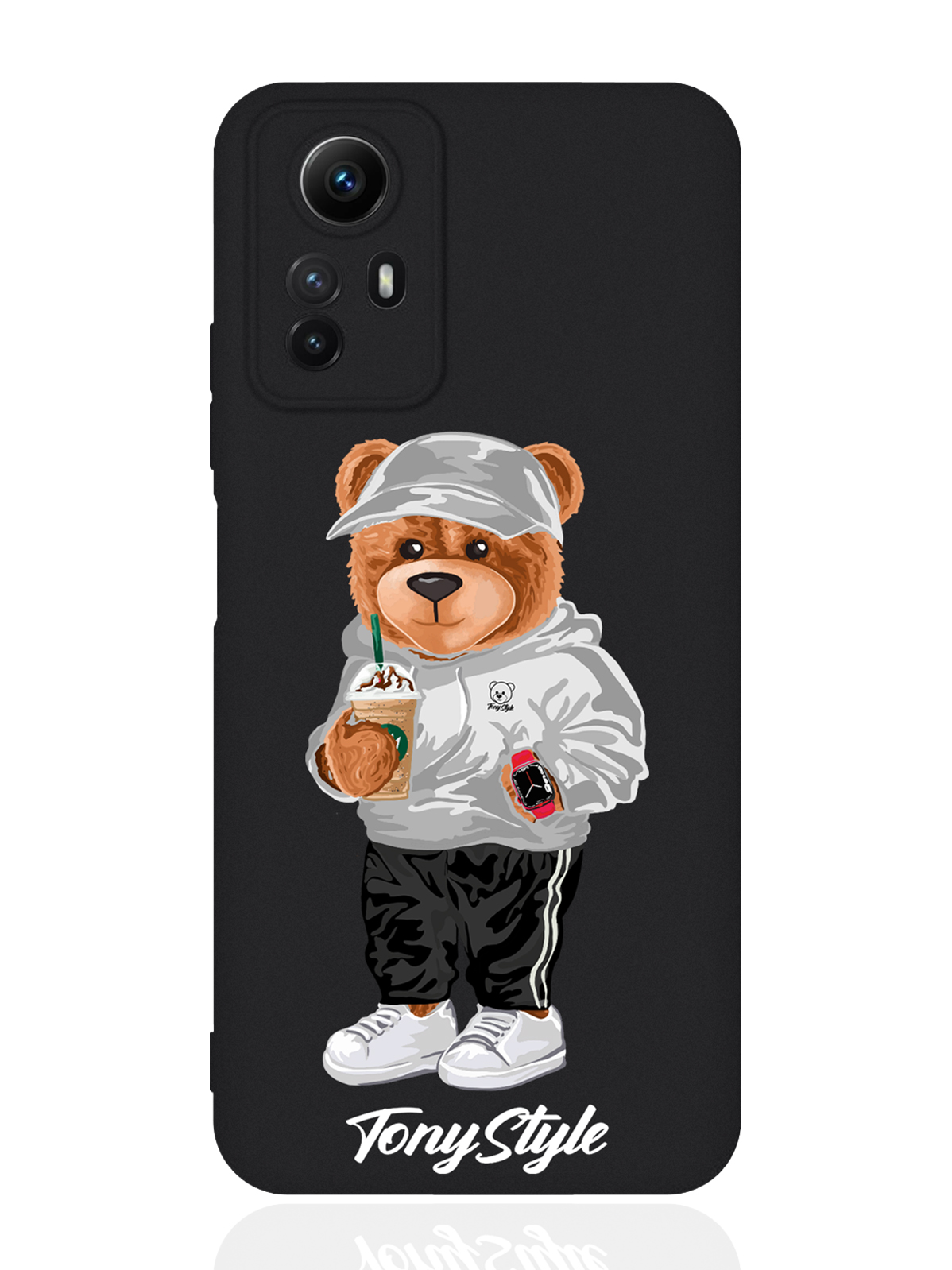 Чехол для смартфона Xiaomi Redmi Note 12s черный силиконовый Tony Style с кофе
Чехол для смартфона Xiaomi Redmi Note 12s черный силиконовый Tony Style с кофе