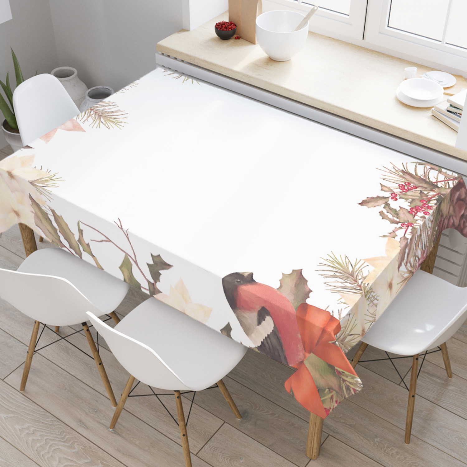 Скатерть прямоугольная JoyArty "Цветы и ягоды в украшениях" из сатена, 120x145 см, Цветы и ягоды в украшениях
Скатерть прямоугольная JoyArty "Цветы и ягоды в украшениях" из сатена, 120x145 см, Цветы и ягоды в украшениях