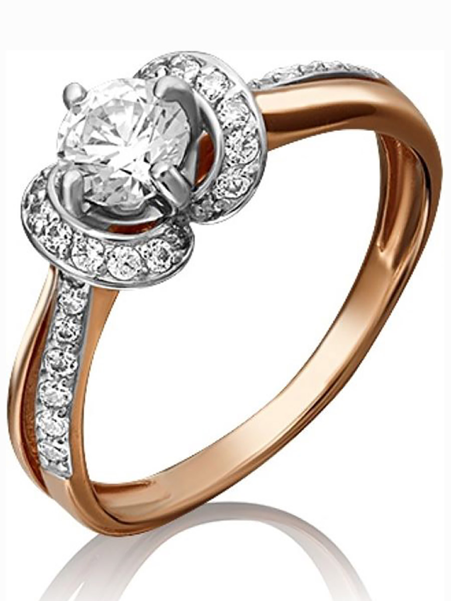 Кольцо из комбинированного золота с фианитом р. 18 PLATINA jewelry 01-4630-00-501-1111-38, 01-4630-00-501-1111-38
Кольцо из комбинированного золота с фианитом р. 18 PLATINA jewelry 01-4630-00-501-1111-38, 01-4630-00-501-1111-38