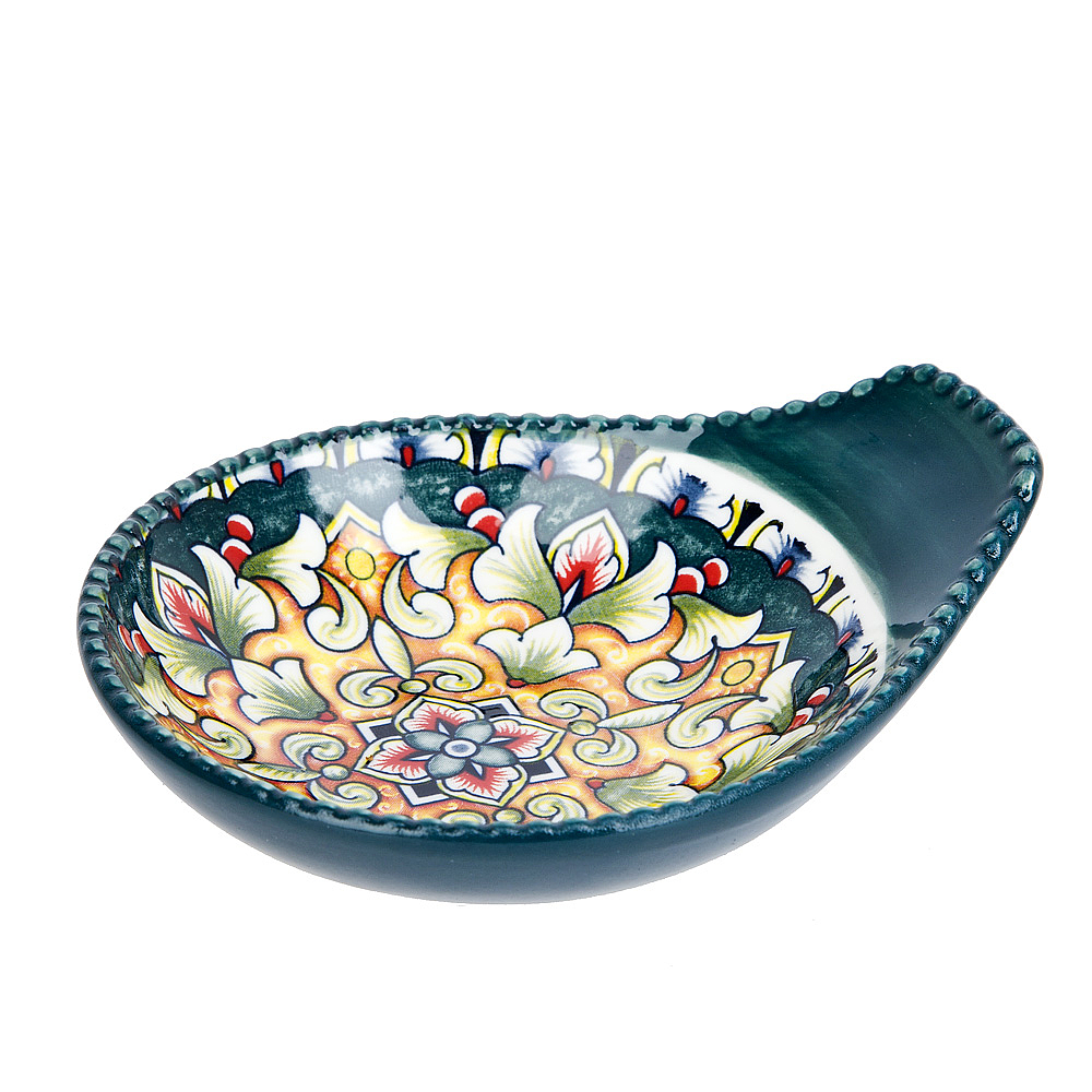 Блюдо сервировочное для подачи оливок Arabesque Nouvelle 12х10х3 см 860020, Разноцветный
Блюдо сервировочное для подачи оливок Arabesque Nouvelle 12х10х3 см 860020, Разноцветный