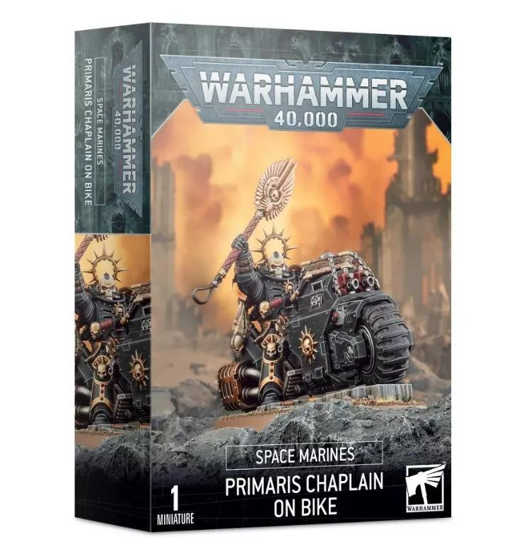 Миниатюра Corvus Belli для игры WH40K: Space Marines Primaris Chaplain on Bike, Варгеймы
Миниатюра Corvus Belli для игры WH40K: Space Marines Primaris Chaplain on Bike, Варгеймы