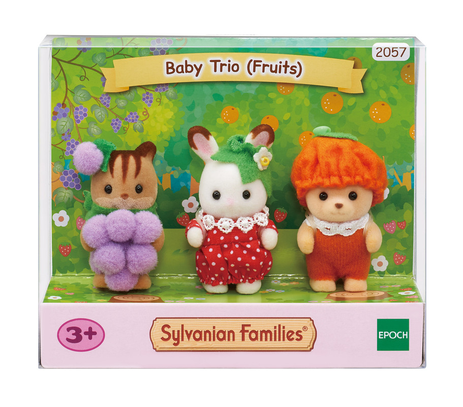 Набор Sylvanian Families Малыши в костюмчиках фруктов 2057, Набор Малыши в костюмчиках фруктов
Набор Sylvanian Families Малыши в костюмчиках фруктов 2057, Набор Малыши в костюмчиках фруктов