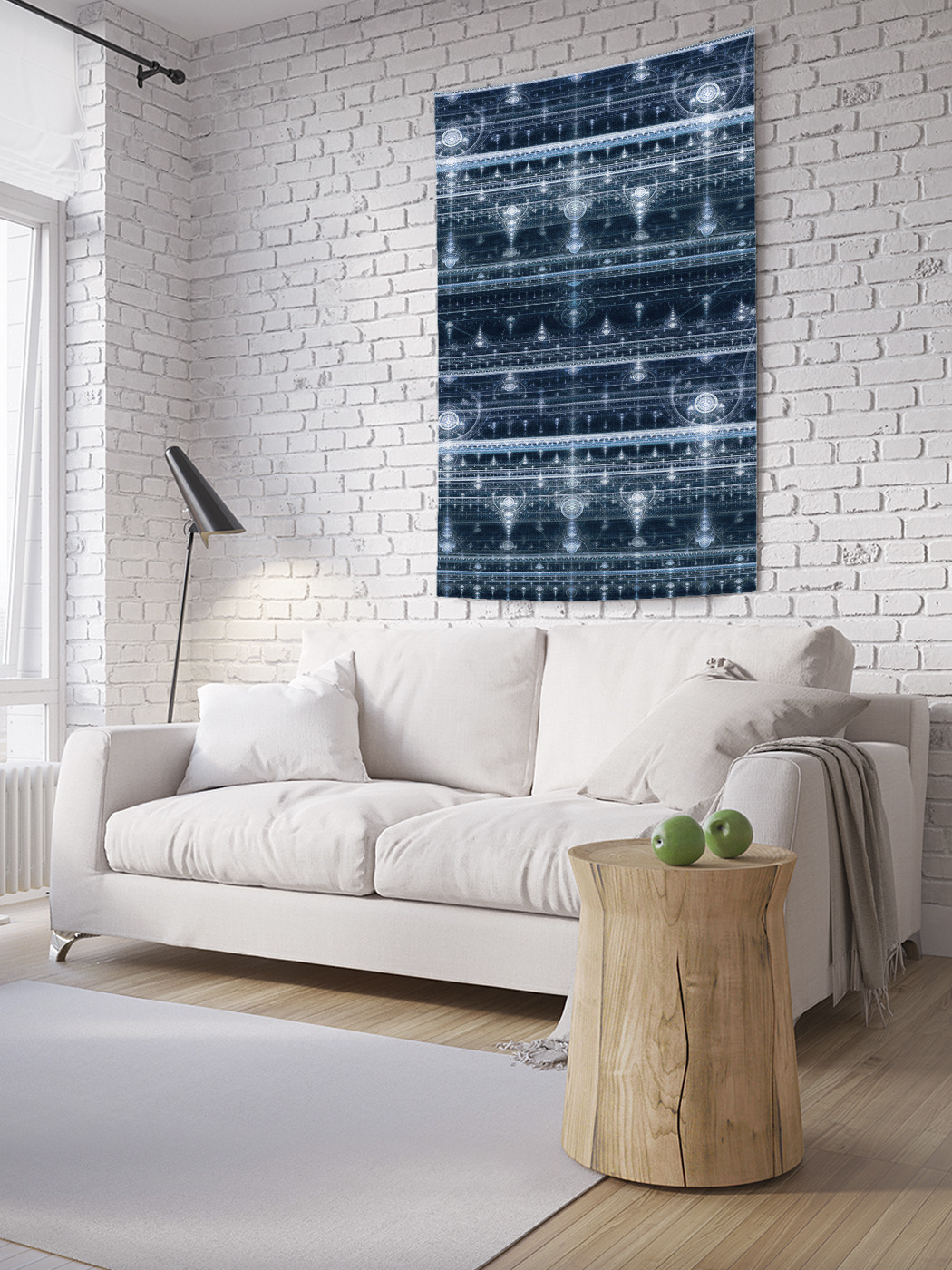 Вертикальное фотопанно на стену JoyArty Космические полосы 150x200 см, Космические полосы 
Вертикальное фотопанно на стену JoyArty Космические полосы 150x200 см, Космические полосы