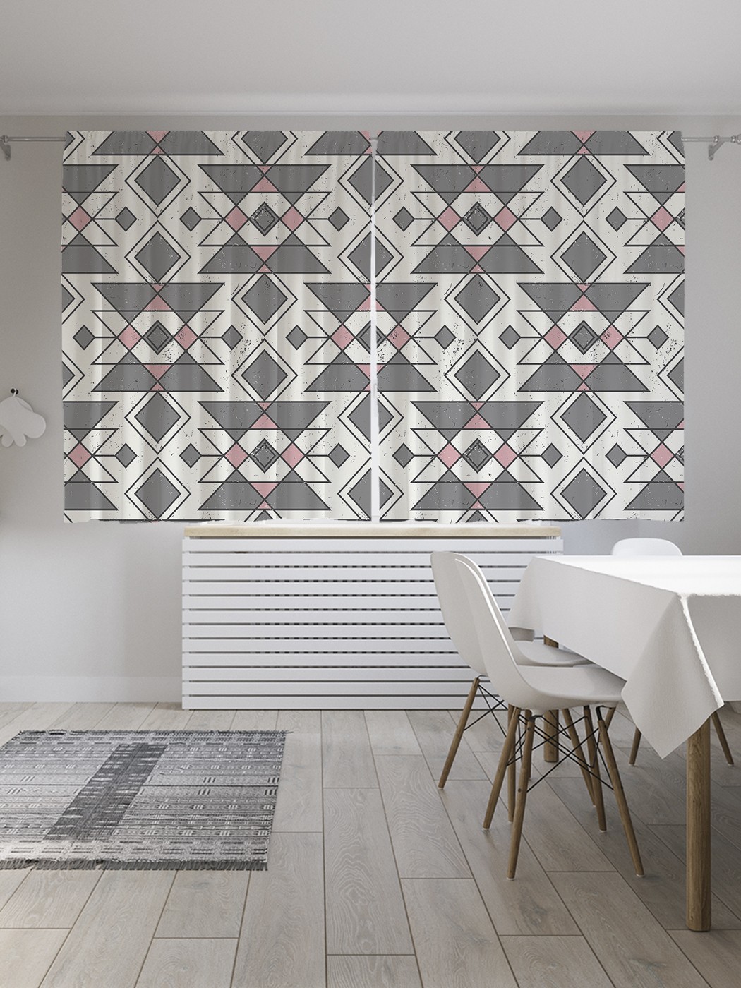 Шторы JoyArty "Этнические геометрические узоры", Oxford DeLux, 2 полотна 145x180 см, Этнические геометрические узоры 
Шторы JoyArty "Этнические геометрические узоры", Oxford DeLux, 2 полотна 145x180 см, Этнические геометрические узоры