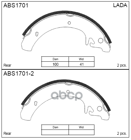 Колодки Барабанные Lada Samara 1.1-1.5 85>/110-112/Kalina/Priora 1.5 95> ALLIED N Abs1701
Колодки Барабанные Lada Samara 1.1-1.5 85>/110-112/Kalina/Priora 1.5 95> ALLIED N Abs1701