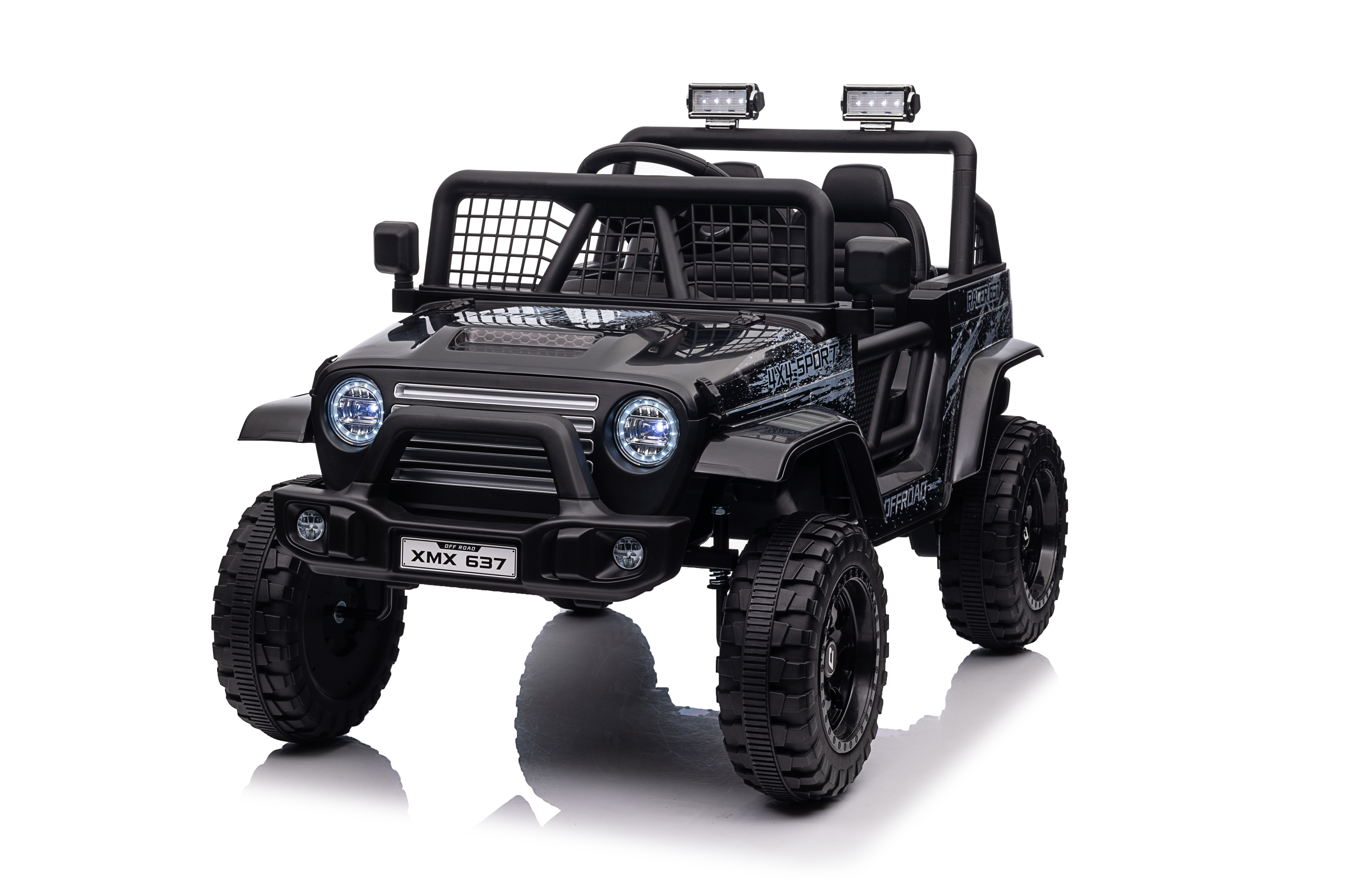 Джип TOYLAND Rubicon ХМХ637 черный 
Джип TOYLAND Rubicon ХМХ637 черный