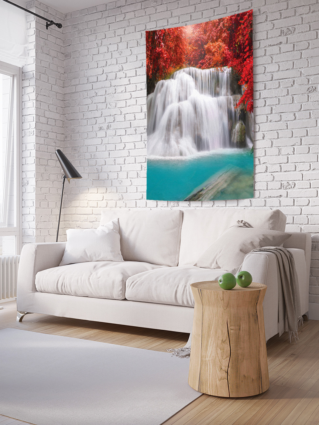 Вертикальное фотопанно на стену JoyArty Водопадный пейзаж 150x200 см, Водопадный пейзаж
Вертикальное фотопанно на стену JoyArty Водопадный пейзаж 150x200 см, Водопадный пейзаж