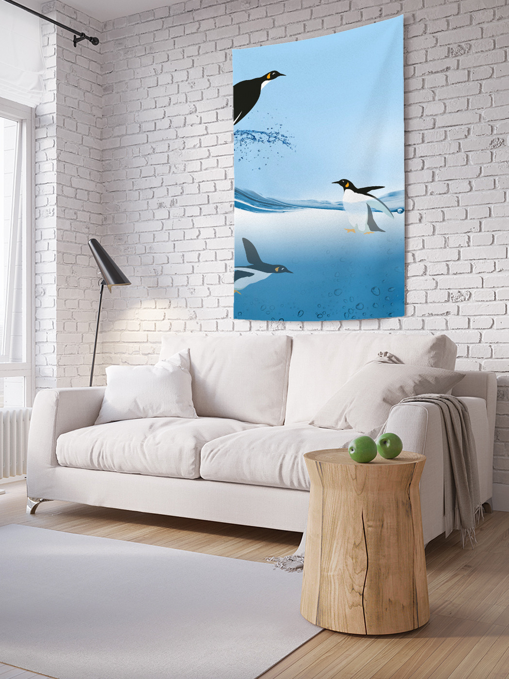 Вертикальное фотопанно на стену JoyArty Купание пингвинов 150x200 см, Купание пингвинов
Вертикальное фотопанно на стену JoyArty Купание пингвинов 150x200 см, Купание пингвинов