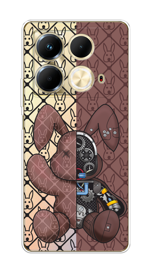 Чехол на Infinix Note 40 "Киборг-заяц шоколадный", Коричневый;черный;прозрачный, 3105850-1
Чехол на Infinix Note 40 "Киборг-заяц шоколадный", Коричневый;черный;прозрачный, 3105850-1