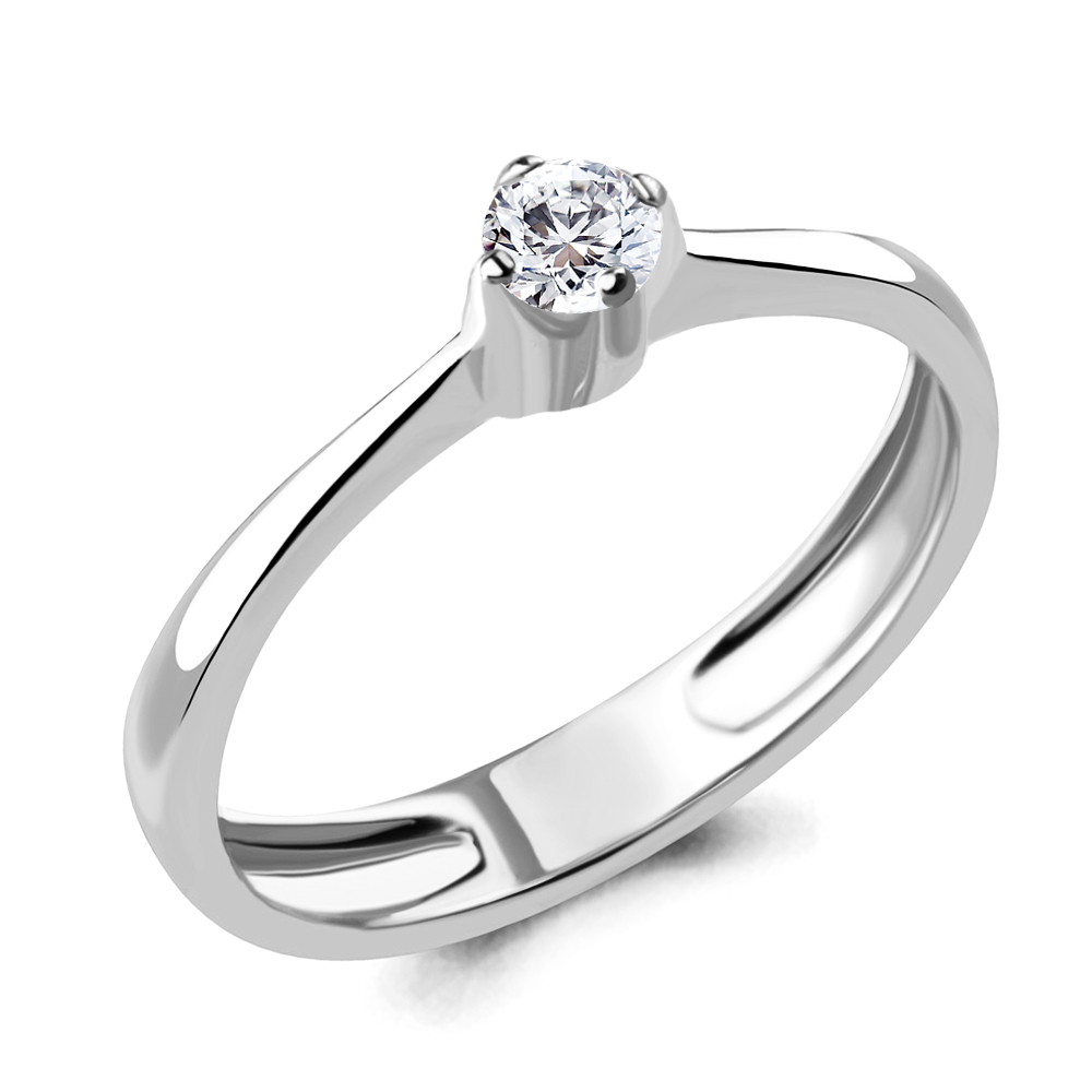 Кольцо из белого золота с бриллиантом Aquamarine Aquamarine 961295_585_бз р, 961295_585_бз
Кольцо из белого золота с бриллиантом Aquamarine Aquamarine 961295_585_бз р, 961295_585_бз