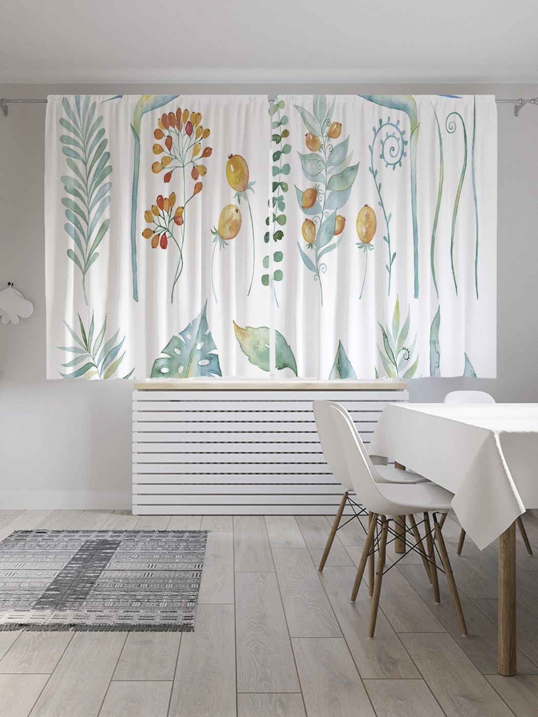 Классические шторы JoyArty "Удивительный гербарий", Oxford DeLux, 2 полотна 145x180 см, Удивительный гербарий 
Классические шторы JoyArty "Удивительный гербарий", Oxford DeLux, 2 полотна 145x180 см, Удивительный гербарий