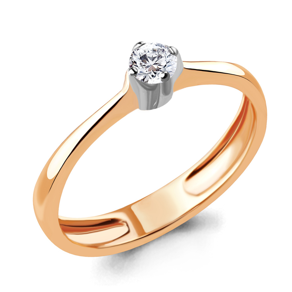 Кольцо из красного золота с бриллиантом Aquamarine Aquamarine 961295к_585_кз р, 961295к_585_кз 
Кольцо из красного золота с бриллиантом Aquamarine Aquamarine 961295к_585_кз р, 961295к_585_кз