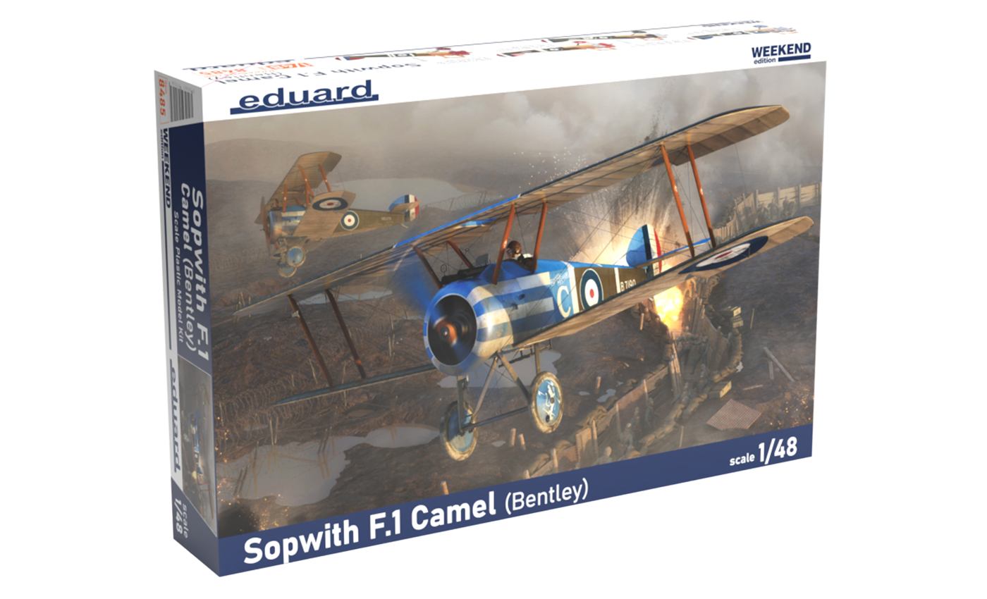 Сборная модель истребитель Sopwith F.1 Camel версия Weekend, Eduard, 8485, Sopwith F.1 Camel
Сборная модель истребитель Sopwith F.1 Camel версия Weekend, Eduard, 8485, Sopwith F.1 Camel