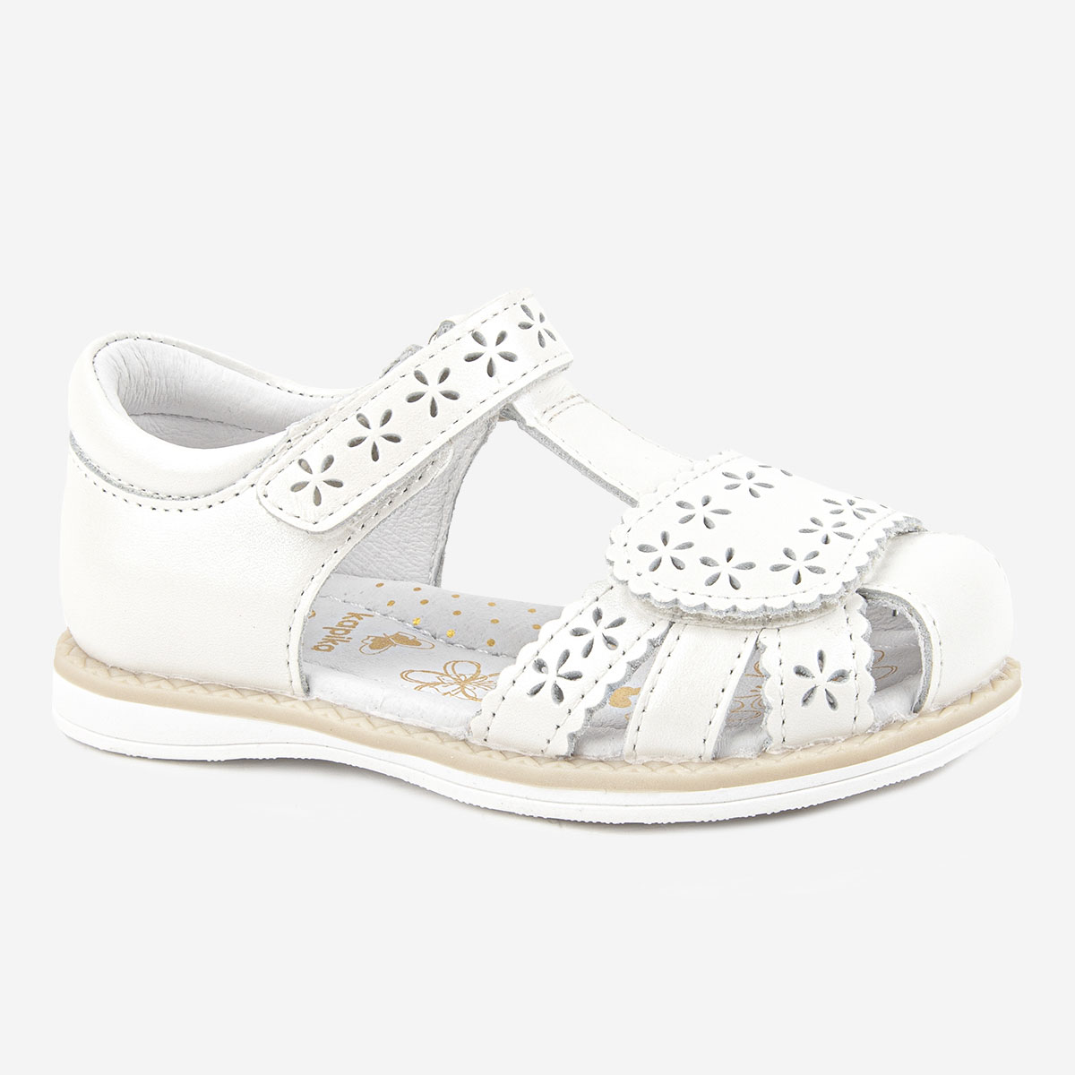 Сандалии детские Kapika 32877-1, цвет бежевый, размер 24 EU, 32877 
Сандалии детские Kapika 32877-1, цвет бежевый, размер 24 EU, 32877