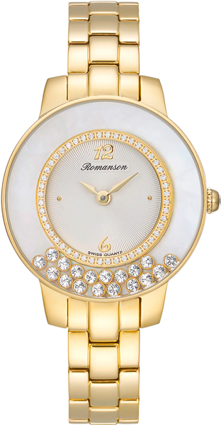 фото Наручные часы кварцевые женские romanson rm7a30qlg