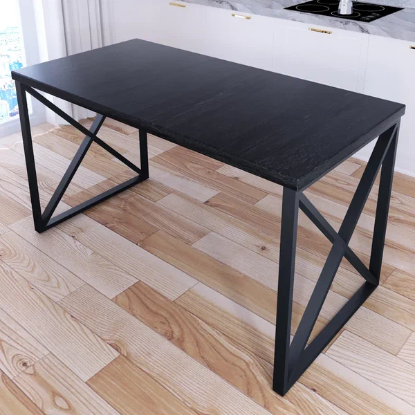 Стол кухонный Solarius Loft с крестообразными ножками 120x60х75 черный оникс, черные ножки, Loft с крестообразными ножками 120x60х75
Стол кухонный Solarius Loft с крестообразными ножками 120x60х75 черный оникс, черные ножки, Loft с крестообразными ножками 120x60х75