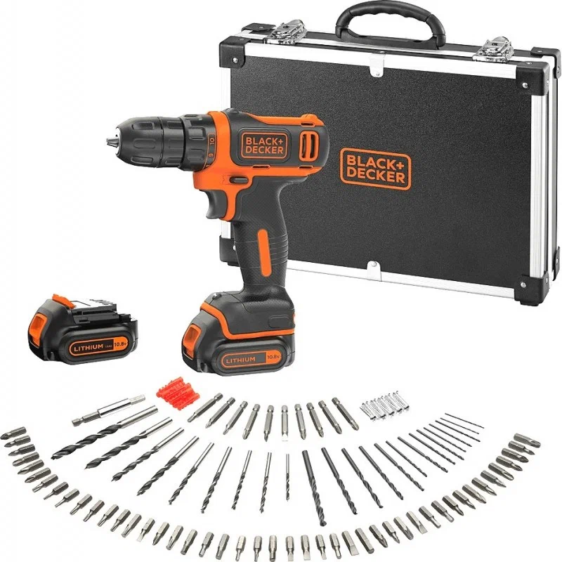 Аккумуляторная безударная дрель-шуруповерт Black Decker BDCDD12BAFC-QW 10.8V, BDCDD12BAFC
Аккумуляторная безударная дрель-шуруповерт Black Decker BDCDD12BAFC-QW 10.8V, BDCDD12BAFC
