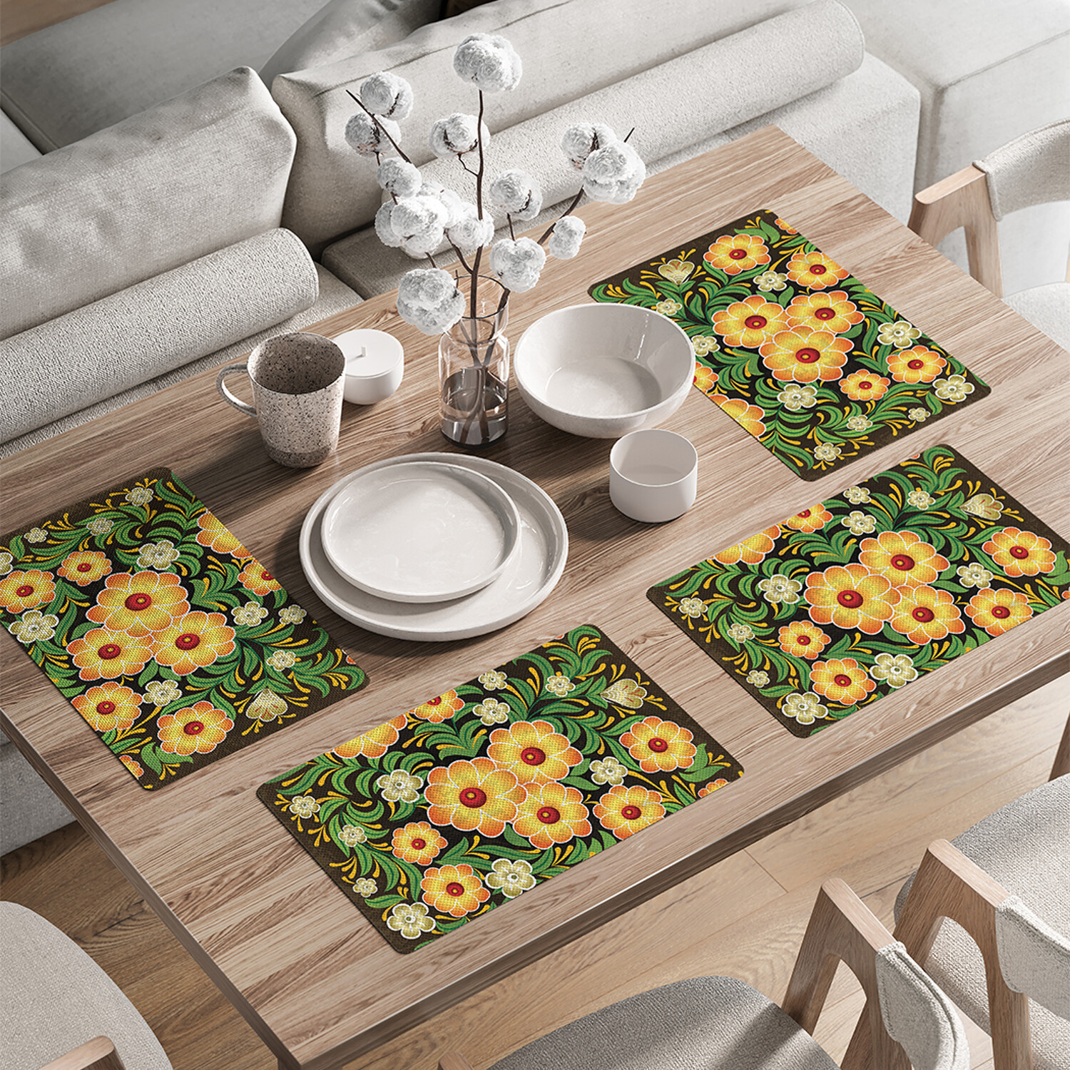 Комплект салфеток JoyArty Райские узоры для сервировки 46x30 см, 4шт, Зеленый, Райские узоры
Комплект салфеток JoyArty Райские узоры для сервировки 46x30 см, 4шт, Зеленый, Райские узоры