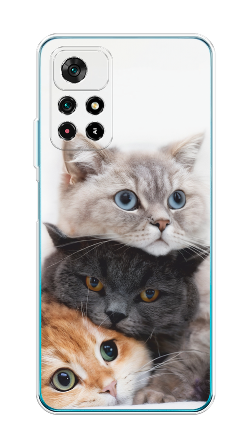Чехол на Xiaomi Poco M4 Pro 5G/Redmi Note 11S 5G "Пушистые мордашки", Серый;черный;оранжевый, 313650-1
Чехол на Xiaomi Poco M4 Pro 5G/Redmi Note 11S 5G "Пушистые мордашки", Серый;черный;оранжевый, 313650-1