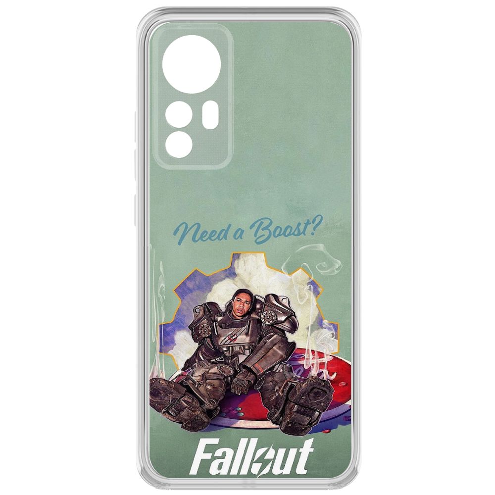 Чехол-накладка Krutoff Clear Case Фоллаут (Fallout) - Нужно ускорение для Xiaomi 12, Прозрачный
Чехол-накладка Krutoff Clear Case Фоллаут (Fallout) - Нужно ускорение для Xiaomi 12, Прозрачный