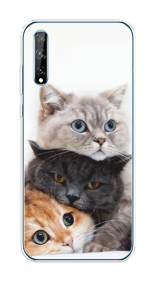 Чехол на Huawei Y8p/P Smart S "Пушистые мордашки", Серый;черный;оранжевый, 6103550-1
Чехол на Huawei Y8p/P Smart S "Пушистые мордашки", Серый;черный;оранжевый, 6103550-1