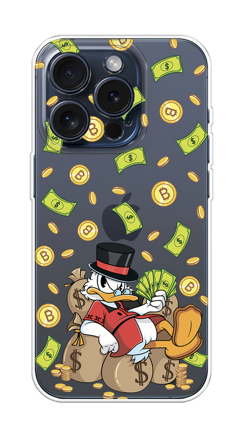 Чехол Homey на Apple iPhone 15 Pro "Скрудж Макдак в красном", Красный;черный;коричневый;прозрачный, 15750-1
Чехол Homey на Apple iPhone 15 Pro "Скрудж Макдак в красном", Красный;черный;коричневый;прозрачный, 15750-1