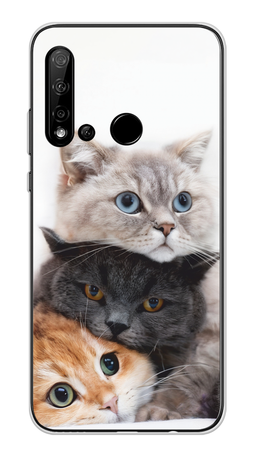 Чехол на Huawei P20 Lite 2019/Nova 5i "Пушистые мордашки", Серый;черный;оранжевый, 69850-1
Чехол на Huawei P20 Lite 2019/Nova 5i "Пушистые мордашки", Серый;черный;оранжевый, 69850-1