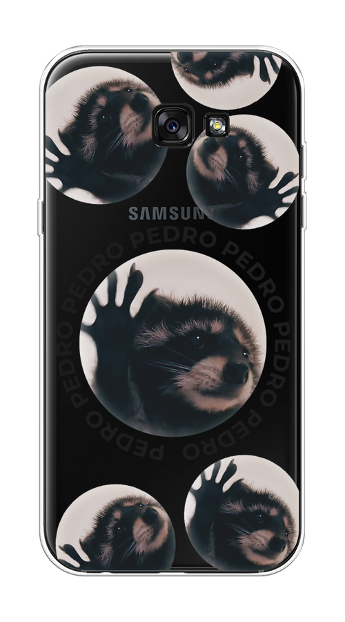 Чехол на Samsung Galaxy A7 2017 "Pedro енот", Черный;бежевый;прозрачный, 20950-1
Чехол на Samsung Galaxy A7 2017 "Pedro енот", Черный;бежевый;прозрачный, 20950-1