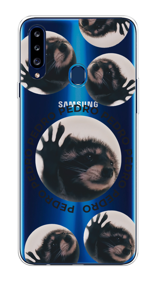 Чехол на Samsung Galaxy A20s "Pedro енот", Черный;бежевый;прозрачный, 2100850-1
Чехол на Samsung Galaxy A20s "Pedro енот", Черный;бежевый;прозрачный, 2100850-1