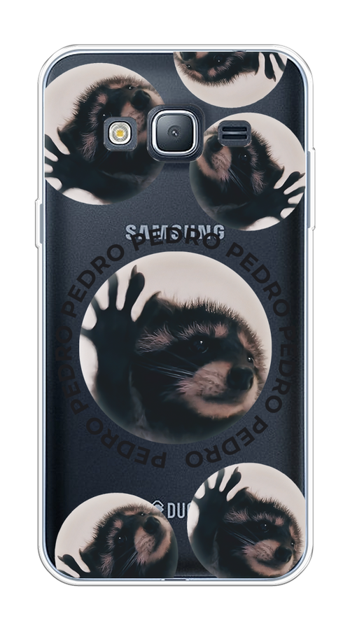 Чехол на Samsung Galaxy J3 2016 "Pedro енот", Черный;бежевый;прозрачный, 22450-1
Чехол на Samsung Galaxy J3 2016 "Pedro енот", Черный;бежевый;прозрачный, 22450-1