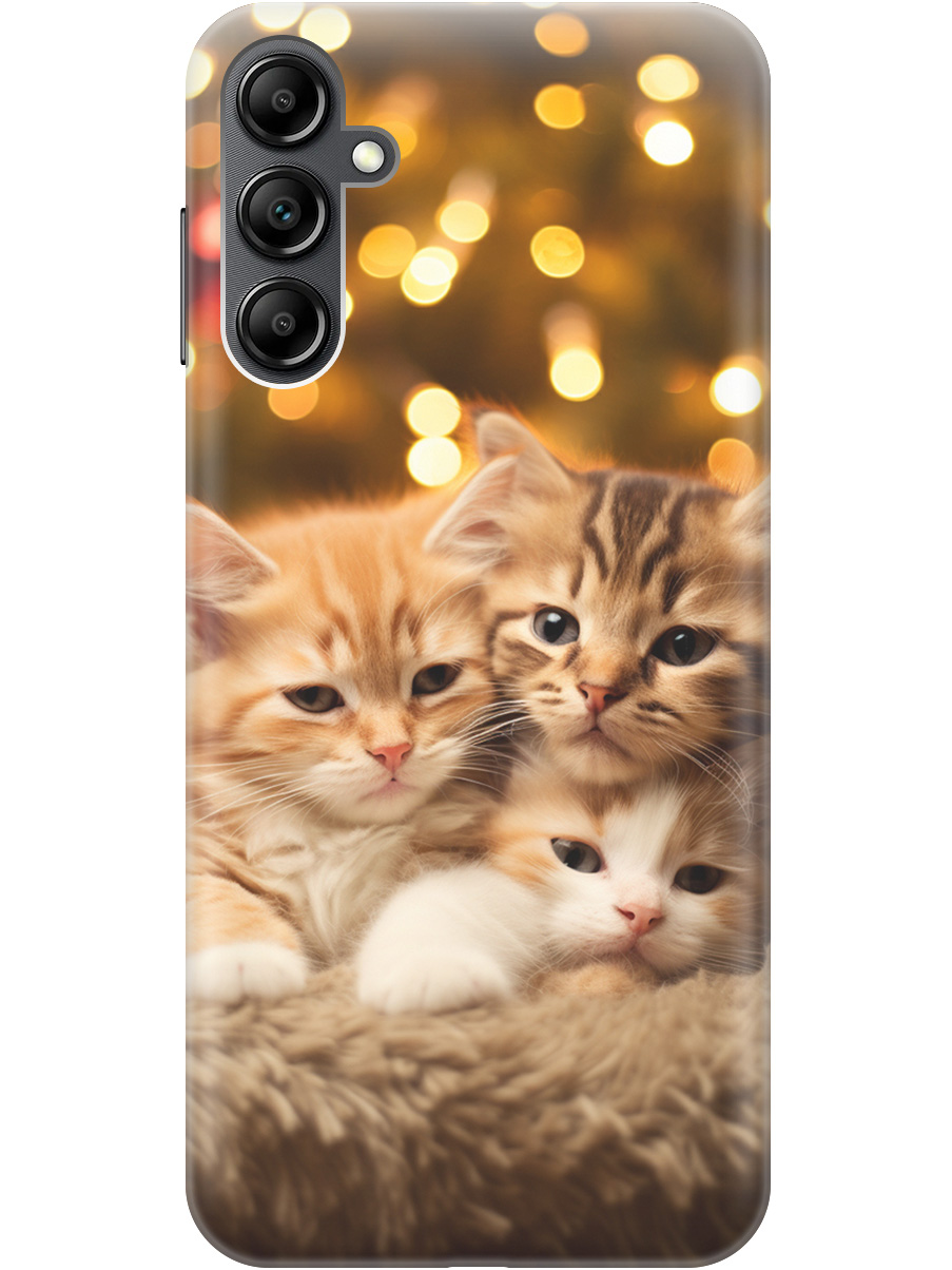 Чехол на Samsung Galaxy A14 силиконовый с принтом "Новогодние котики", Бежевый;желтый, 20001144
Чехол на Samsung Galaxy A14 силиконовый с принтом "Новогодние котики", Бежевый;желтый, 20001144