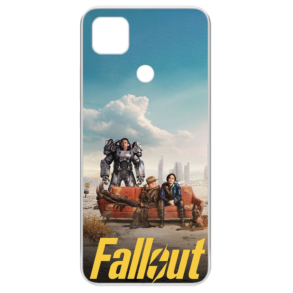 Чехол-накладка Krutoff Clear Case Фоллаут (Fallout) - Постер для Xiaomi Redmi 9C, Прозрачный
Чехол-накладка Krutoff Clear Case Фоллаут (Fallout) - Постер для Xiaomi Redmi 9C, Прозрачный