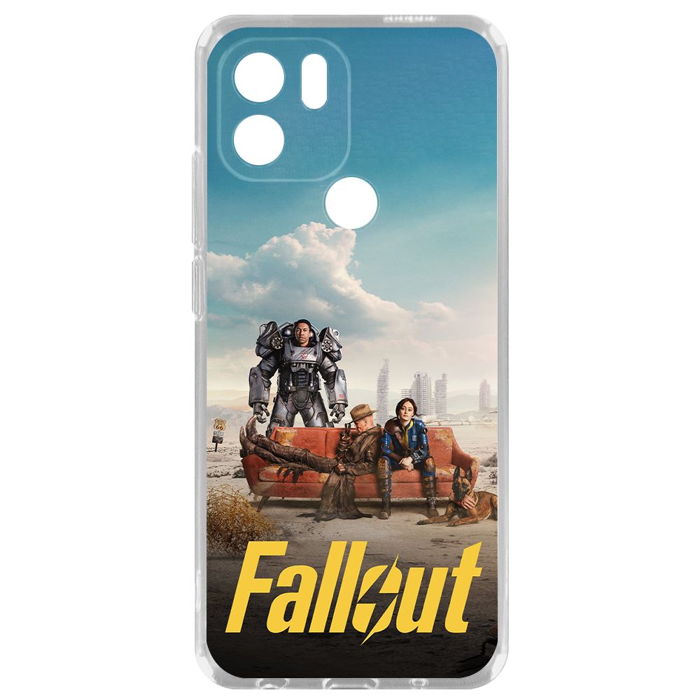 Чехол-накладка Krutoff Clear Case Фоллаут (Fallout) - Постер для Xiaomi Redmi A1+, Прозрачный
Чехол-накладка Krutoff Clear Case Фоллаут (Fallout) - Постер для Xiaomi Redmi A1+, Прозрачный