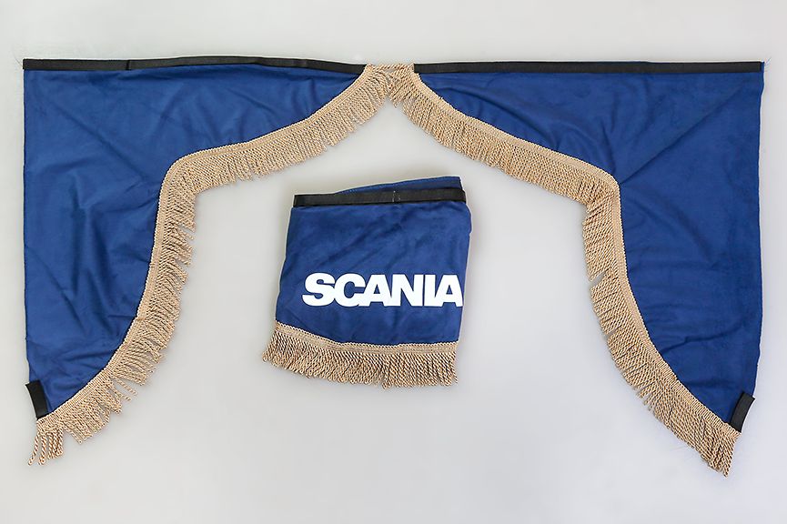 Ламбрекен Scania (польская ткань) Синий с бежевым (лобового стекла и угол), Бежевый;синий
Ламбрекен Scania (польская ткань) Синий с бежевым (лобового стекла и угол), Бежевый;синий