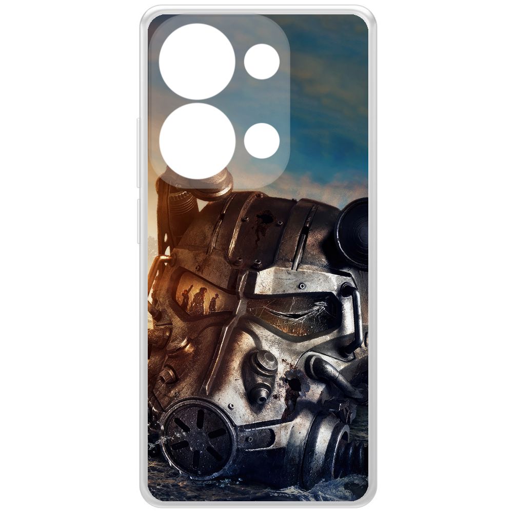 Чехол-накладка Krutoff Clear Case Фоллаут - Шлем Т-60 для Xiaomi Redmi Note 13 Pro 4G, Прозрачный
Чехол-накладка Krutoff Clear Case Фоллаут - Шлем Т-60 для Xiaomi Redmi Note 13 Pro 4G, Прозрачный