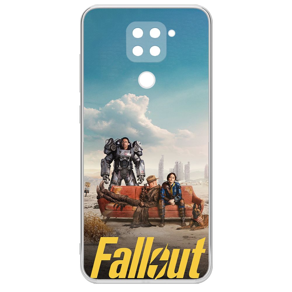 Чехол-накладка Krutoff Clear Case Фоллаут (Fallout) - Постер для Xiaomi Redmi Note 9, Прозрачный
Чехол-накладка Krutoff Clear Case Фоллаут (Fallout) - Постер для Xiaomi Redmi Note 9, Прозрачный