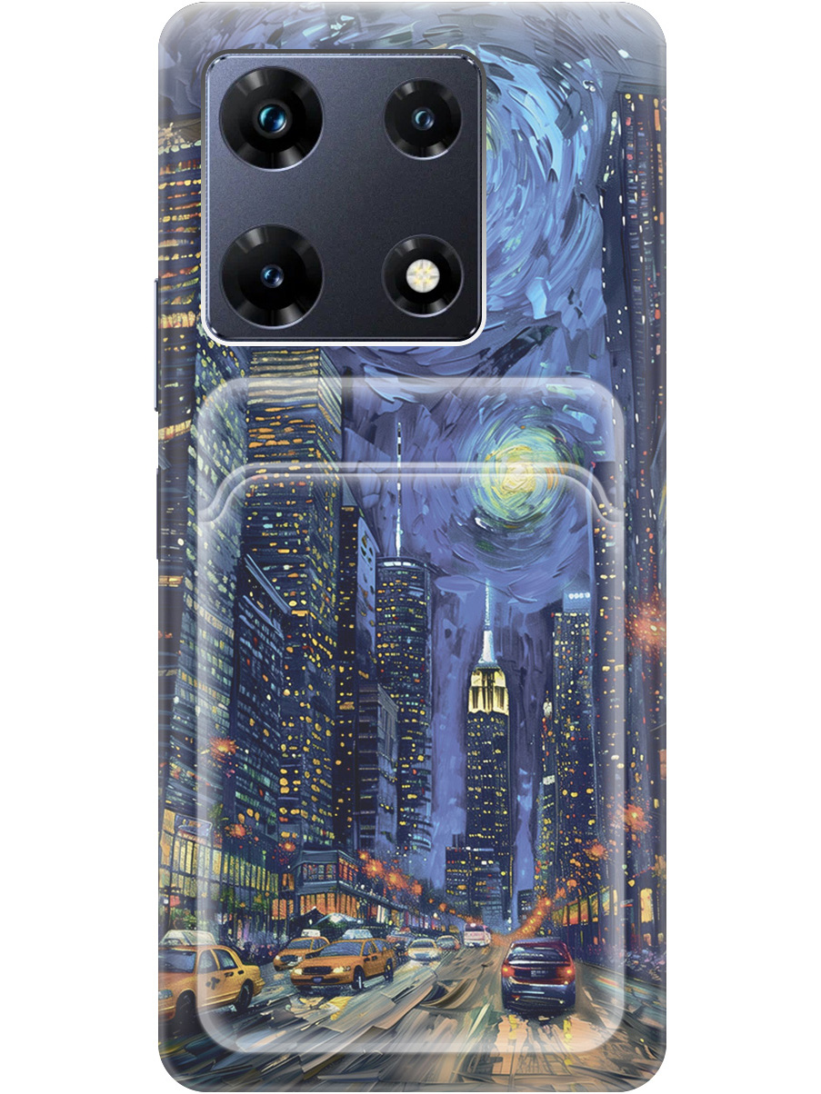 Силиконовый чехол на Infinix Note 30 Pro с принтом с карманом для карты прозрачный 782126, 773942810
Силиконовый чехол на Infinix Note 30 Pro с принтом с карманом для карты прозрачный 782126, 773942810